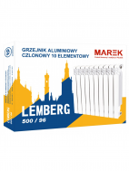 Алюмінієвий радіатор MAREK LEMBERG 500/96
